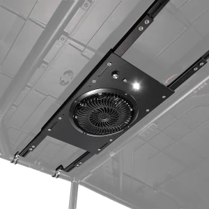 Polaris RZR XP 1000 Overhead Cooling Fan with Lights for 53-37 Inch Roof Width - Kemimoto