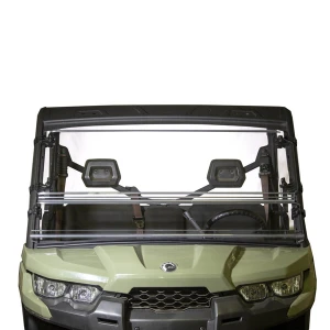 Can-Am Defender Folding Windshield (Scratch Resistant) - Kolpin