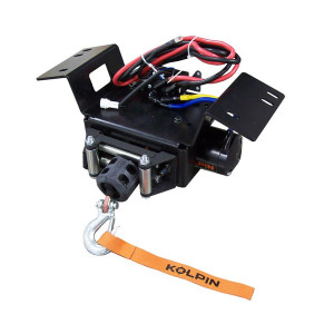Honda Pioneer 700 Quick-Mount Winch 3500lb Synthetic Rope - Kolpin