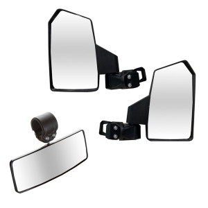Kawasaki Teryx/Mule/KRX/Ridge Portrait Sides & Rearview Mirror Combo Kit - Kolpin