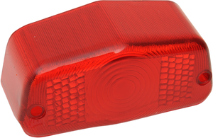 Emgo - Taillight Lens - Red - Replacement Lens for Lucas-Style Taillight - 62-21530 Emgo - Taillight Lens - Red - Replacement Lens for Lucas-Style Taillight - 62-21530
