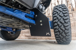Polaris RZR XP Turbo S Rear Mud Flap Kit - Madigan Motorsports