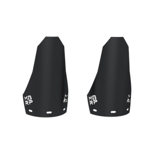 Can-Am Maverick R/X3 Black-Coated Aluminized Steel Shock Guards - MBRP