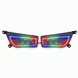 Polaris RZR Extreme RGB LED Headlight - BT Controlled - Metra Electronics