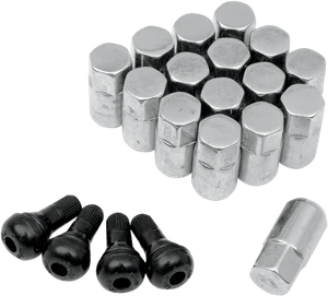 Can-Am 900 / XP 1000 Chrome 12X1.50 Lug Nut 16 Pack - Moose