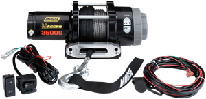 Polaris Ranger Winch 3500LB With Synthetic Rope MSE - Moose