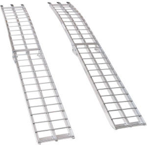 Polaris RZR Arched Aluminum Ramps - Moose