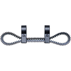 Polaris RZR UTV Black Spare Belt Mount - Moose