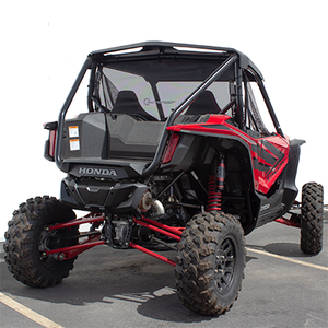 Honda Talon Black Rear Windshield - Motoroof