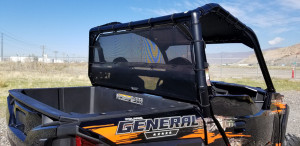 Polaris General 1000 Soft Rear Windshield - MotoRoof