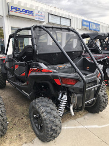 Polaris RZR S Black Rear Window - Motoroof