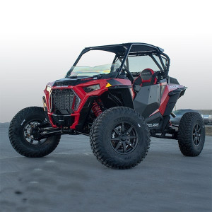 Polaris RZR Turbo S Rear Windshield - MotoRoof