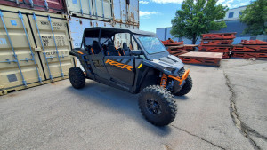Polaris RZR XP 1000 Mesh Rear Window - MotoRoof