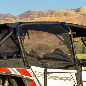 Polaris RZR XP Turbo S Window Shade Nets For Backseat - Motoroof