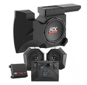 Polaris RZR 900 / XP 1000 / XP Turbo 2-Speaker, Dual Amplifier, Single Subwoofer Audio System - MTX Audio