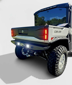 Can-am Defender HD11 (2026+) Rear Winch Bumper W/ LED Lights - NL
