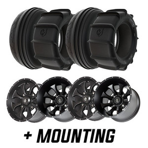 Polaris RZR Dune Tire & Wheel 14" Kit / 28" Tires - (Mounted - 156) - Pro Armor