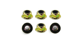 Can-Am Commander/Defender/Maverick X3/R 5/16"³ Flange Nut Body Suspension Steering (6 Pack) - Quad Logic