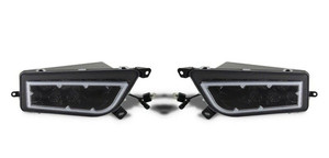 Polaris General 1000 RGB Full Color Function LED Ring Headlights (Pair) - Quad Logic