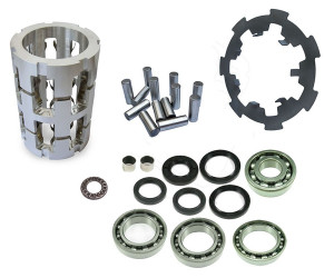 Polaris Ranger 500 Complete Differential Rebuild Kit with Aluminum Cage - Quad Logic