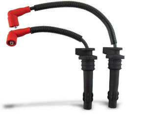 Polaris RZR Turbo Ignition Coil Spark Plug Caps & Wires (SET) - Quad Logic