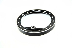 Polaris RZR Turbo Signature Premium Billet Dash Gauge Bezel - Quad Logic