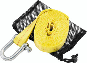 Can-Am Commander/Defender/Maverick X3/R 12 FT x 1 Inch Tow Strap for UTV/ATV's- 5000LBS - QuadBoss