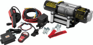 Can-Am Commander/Defender/Maverick X3/R 5000Lb Heavy Duty Winch W/ Steel Cable - Quadboss