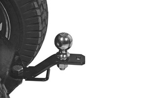 Kawasaki Mule / Ridge / Teryx 3 Way Hitch Adapter - QuadBoss