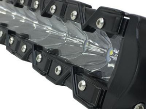 Honda Pioneer/Talon 53 Inch LED Light Bar Single Row 250 Watt Super Spot Monolith Slim Series - Quake LED