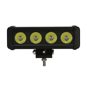 Honda Pioneer/Talon 9" LED Light Bar Single Row 40 Watt Spot Rogue Series - Quake LED