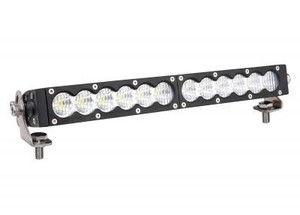 Polaris Ranger 13 Inch Led Light Bar Single Row 60 Watt Spot Carbon Series - Quake LED