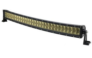 Polaris Ranger 32 Inch Curved LED RGB Light Bar Dual Row 180 Watt Spot Ultra Arc Accent Series Quad-Lock/Interlock - Quake LED