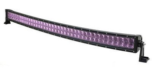 Polaris Ranger 42 Inch LED RGB Light Bar Dual Row 240 Watt Spot Ultra Arc Accent Series Quad-Lock/Interlock - Quake LED