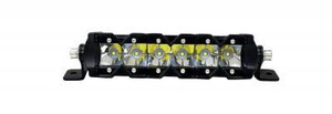 Polaris Ranger 9 Inch LED Light Bar Single Row 30 Watt Super Spot Monolith Slim Series - Quake LED