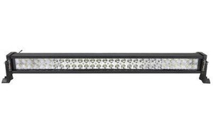 Polaris RZR 32 Inch LED Light Bar Dual Row 180 Watt Combo Supernova Strobe Series White/Amber Strobe - Quake LED