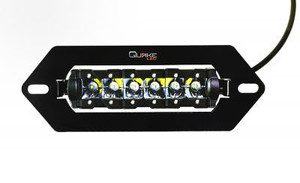 Polaris RZR 9 Inch Monolith Slim 30w Flush Mount (Winch Hole Light) - Quake LED