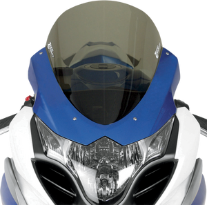 Zero Gravity - Corsa Windscreen - Smoke - GSXR1 '09 - Corsa Windshield - 24-113-02