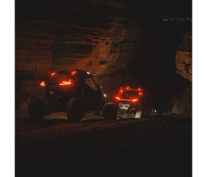 Polaris RZR XP 1000 /XP Turbo/S/900 Apex Lights (Red) - Ravek