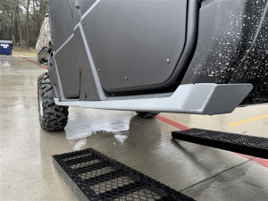 Can-Am Defender MAX Aluminum Rock Sliders - RIVAL