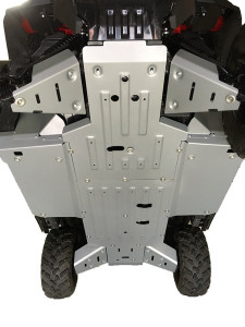 Honda Pioneer 700 Alloy Central Skid Plate - Rival Powersports