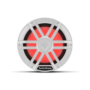 Honda Pioneer / Talon M1 10" DVC 4-Ohm Color Optix Marine Subwoofer (White) - Rockford Fosgate