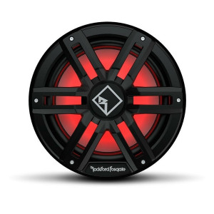 Honda Pioneer / Talon M2 10" DVC 4-Ohm Optix Sealed Exclosure Marine Subwoofer (Black) - Rockford Fosgate