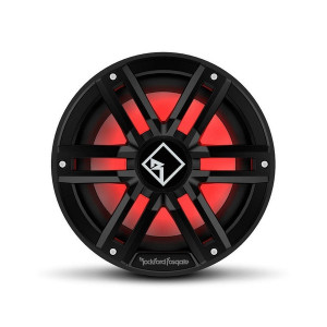 Honda Pioneer/Talon M2 10" DCV 4-Ohm Color Optix Infinite Baffle Marine Subwoofer Black - Rockford Fosgate