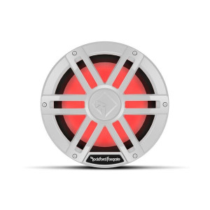 Kawasaki Mule / Teryx M1 10" DVC 4-Ohm Color Optix Marine Subwoofer (White) - Rockford Fosgate
