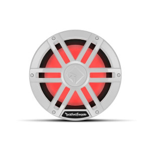 Polaris RZR M1 10" DVC 4-Ohm Color Optix Marine Subwoofer (White) - Rockford Fosgate