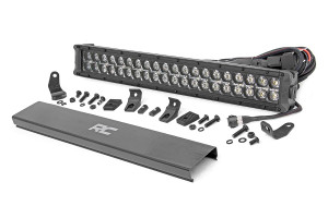 Can-Am Commander/Defender/Maverick X3/R 20" Black Series LED Light Bar Dual Row - Rough Country