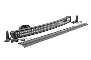Can-Am Commander/Defender/Maverick X3/R 40" Black Series Curved Dual Row LED Light Bar - Rough Country