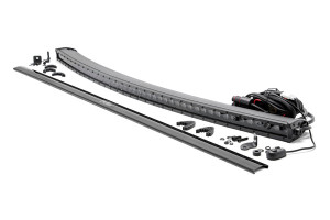 Can-Am Commander/Defender/Maverick X3/R 50" Black Series LED Light Bar Curved Single Row - Rough Country