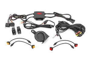 Can-Am Commander/Defender/Maverick X3/R Turn Signal Kit with Horn - Rough Country